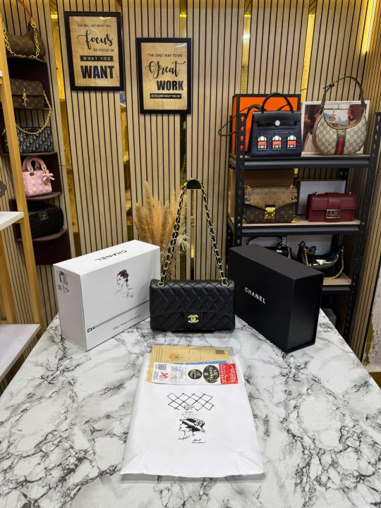 Chanel classic flap (black)