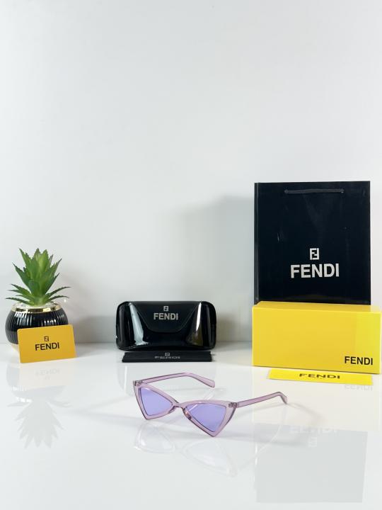 Fendi purple cat-eye