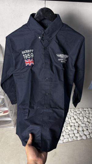 Fred Perry Black Oxford Cotton Premium Shirt